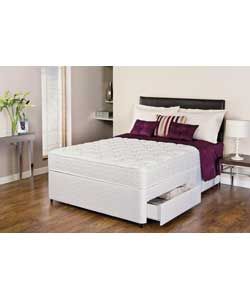 Silentnight Riley Pillowtop Single Divan Bed. from Homebase.co.uk 