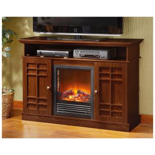 Castlecreek Media Stand Electric Fireplace   1030609, Heater Fireplace 