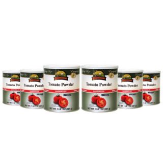 Augason Farms Tomato Powder, 1 lb. 1 Oz. Can, 6 Pk (150530237 )  BJ 