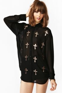 Holy Sequin Blouse in Whats New at Nasty Gal 