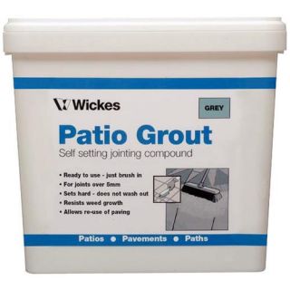 Grey Patio Grout   Paving Grout & Accessories   Paving & Walling 