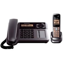Panasonic® Dect 6.0 Telephone System with Corded Base and Digital 
