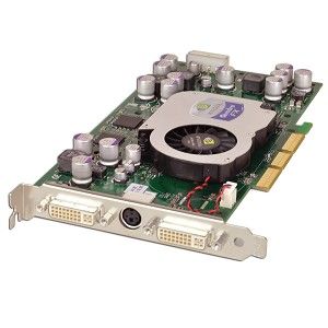 NVIDIA Quadro FX1000 128MB DDR2 AGP Dual DVI Video Card Quadro FX1000