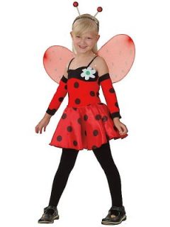 Girls Lady Bug Fancy Dress Costume Littlewoods
