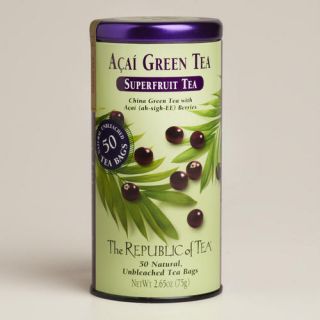 The Republic of Tea Acai Green Tea, 50 Count Tin  World Market