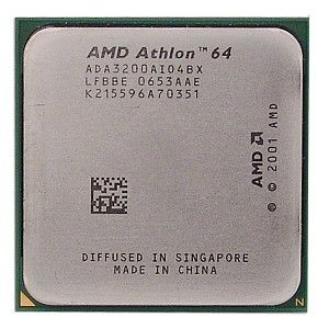 AMD Athlon 64 3200+ 2.2GHz 512KB Socket 754 CPU AMD ADA3200AI04BX 
