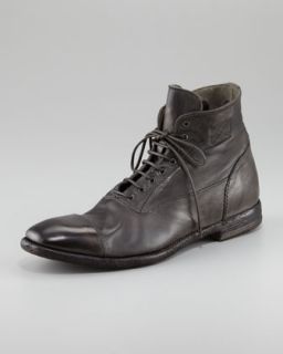 Alexander Mcqueen Leather Boot  bergdorfgoodman