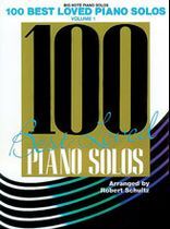 100 Best Loved Piano Solos   Volume 1   Sheet Music Book