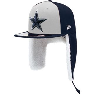 Dallas Cowboys White Dog Ears 59FIFTY 2012 Winter Sideline Hat 