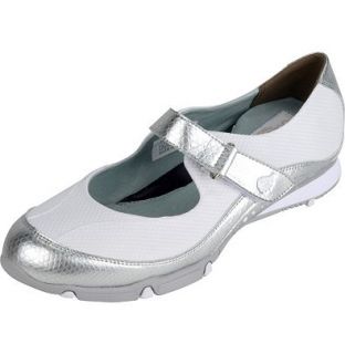Golfstream Womens Summer Golf Shoes   (Silver/White) at Golfsmith