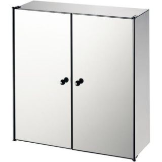 Double Mirror Cabinet   Bathroom Shelving & Storage Cabinets 