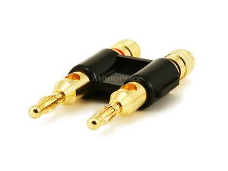 Large Product Image for Dual High Quality Copper Speaker Banana Plugs 