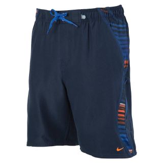 Nike Swim Mens Broken Stripes Splice Volley Shorts    at 