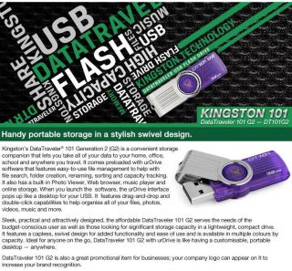Kingston 101 DT101G2/32GBZ DataTraveler G2 Flash Drive   32GB, USB 2.0 