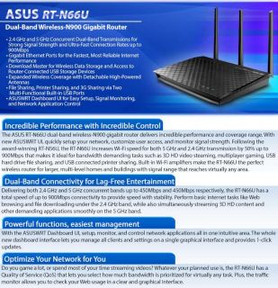 Buy the Asus Dual Band Wireless N900 Gigabit Router .ca