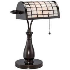 Lite Source Emmly Shell Tiffany Style Desk Lamp