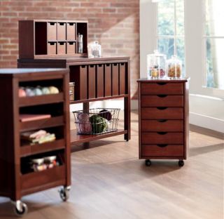 Martha Stewart Living™ Craft Space Cart with Pull Out Trays   Martha 