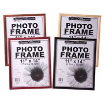 Home Floral Supplies & Decor Frames Large Wooden Photo Frames, 11x14
