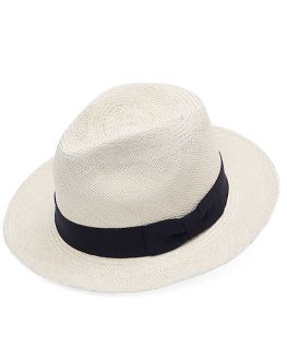 Natural Panama Hat with Black Band   Brooks Brothers