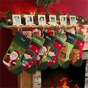 Personalized Christmas Stockings   Holiday Magic Collection   6316