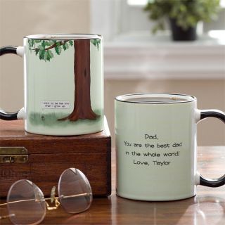 11764   Acorn and Oak Tree Personalized Mug   Full View