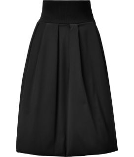 Jil Sander Black Full A Line Skirt  Damen  Röcke  