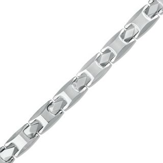 Mens Tungsten Link Bracelet   8.5   Bracelets   Zales