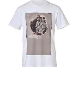 Marc Jacobs White Printed T Shirt  Herren  T Shirts  