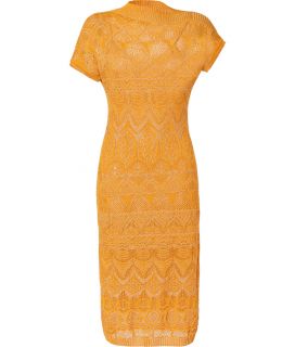 Missoni Curry Metallic Textural Knit Dress  Damen  Kleider 