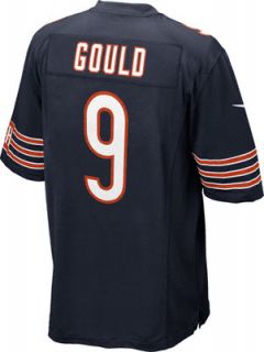 Robbie Gould Jersey Home Navy Game Replica #9 Nike Chicago Bears 