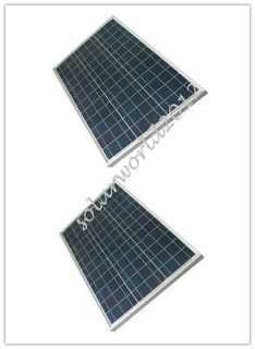 120w (2pcs*60W) 12v polycrystallin​e solar panel, 60watt poly solar 