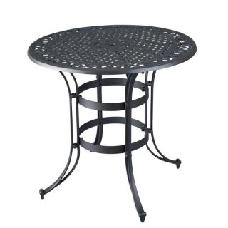 Biscayne High Top Outdoor Metal Bistro Tables at Brookstone—Buy Now!