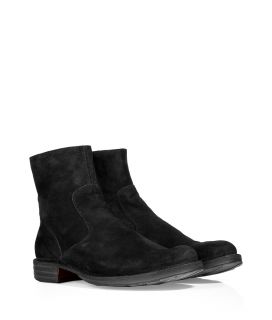 Fiorentini & Baker Black Brushed Suede Boots  Herren  Schuhe 