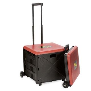 Quik Cart Xtra Wheeled Storage Tote at Brookstone—Buy Now