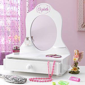 Kids Personalized Vanity Mirror   Whos The Fairest   11163D