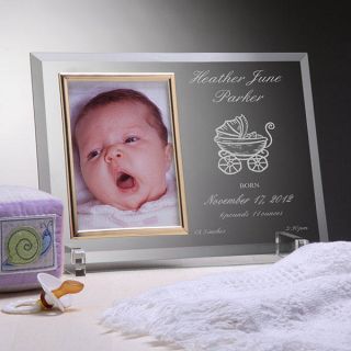 3084   Birth Announcement Personalized Frame   Carriage