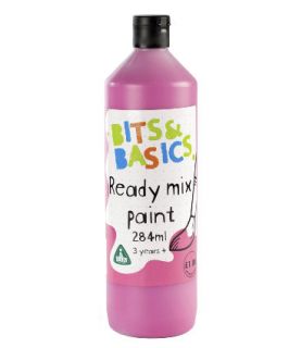 ELC Pink Ready Mix Paint 284ml   drawing & painting   Mothercare