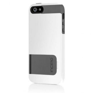 Incipio Kicksnap for iPhone 5   Optical White / Charcoal Gray (IPH 858 
