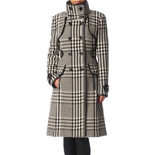 Statement checked coat   KAREN MILLEN   Coats   Coats & jackets   Shop 