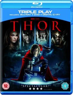 Thor Triple Play (Includes Blu Ray, DVD and Digital Copy) Blu ray 