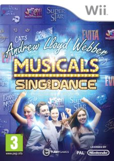 Andrew Lloyd Webber Musicals Sing and Dance Nintendo Wii  TheHut 