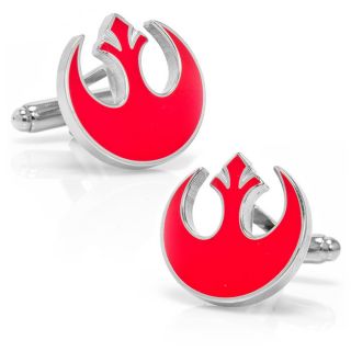 Rebel Symbol Novelty Cufflinks at Brookstone—Buy Now