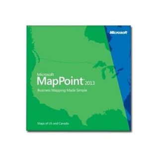 MacMall  Microsoft MapPoint 2013 North America   complete package B21 