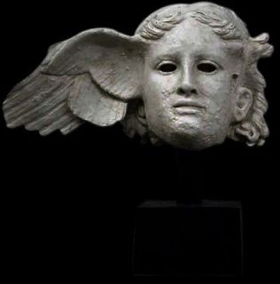 Hypnos Greek Roman God of Sleep Head bust Museum Sculpture Replica 