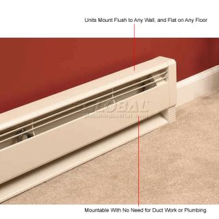 Heaters  Baseboard Hydronic  Berko® Hydronic Baseboard Heater 