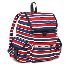 LeSportsac Voyager Backpack, Stripe Ahoy 1 ea