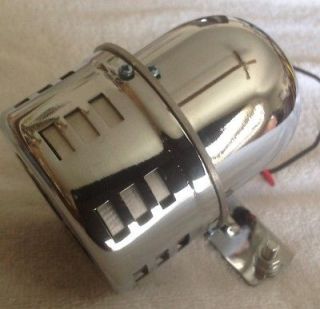 New 12 Volt Chrome Siren Chevy Ford Packard Dodge Buick LOW RIDER OG 