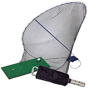 Golf Training Aids IZZO Home On The Range Golf Practice Set With Net 