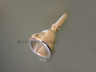 TUBA Mouthpiece # 25 Silver Plated Brand New