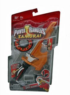 Power Rangers Bandai Samurai Spin Sword W/Disk NIP + 
